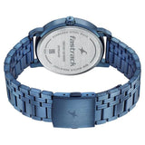 Fastrack Style Up Blue Dial Stainless Steel Strap Watch for Guys - 3278QM01 - KRISHNA WATCH COMPANY