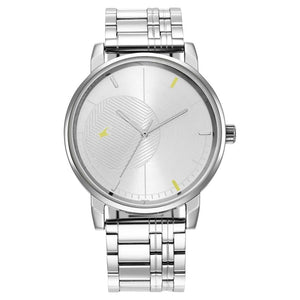 Fastrack STUNNERS 3.0 SILVER DIAL METAL STRAP WATCH - 3278SM02 - KRISHNA WATCH COMPANY