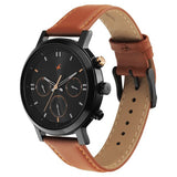 Fastrack Tick Tock Quartz Analog Watch for Guys 3287KL01 - KRISHNA WATCH COMPANY
