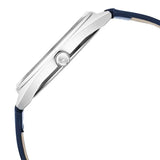 Fastrack Snob X Silver Dial Leather Strap Watch for Guys 3292SL01 - KRISHNA WATCH COMPANY