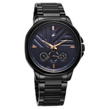 Fastrack Fleek Quartz Multifunction Blue Dial Stainless Steel Strap Watch for Guys - NT3303NM01