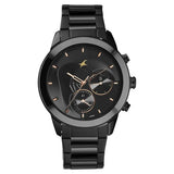 Fastrack Cerame Quartz Multifunction Watch for Guys 3304ND01 - KRISHNA WATCH COMPANY