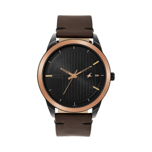 Fastrack Stunners Quartz Analog Watch for Guys 3308kl01 - KRISHNA WATCH COMPANY
