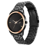 Fastrack Stunners Quartz Analog Black Dial Black Stainless Steel Strap Watch - NT3308KM01