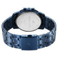 Fastrack Pulse Quartz Analog Blue Round Dial Blue Stainless Steel Strap Watch For Guys 3314qm01f