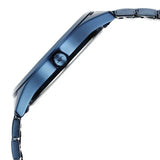 Fastrack Stunners Quartz Analog Blue Dial Blue Metal Strap Watch For Guys - 3317QM01 - KRISHNA WATCH COMPANY