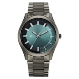 Fastrack Wild Quartz Analog Green Dial Gun Metal Strap Watch For Guys - 3317QM03