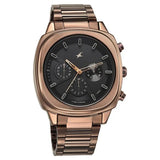 Fastrack Kronos Chronograph Watch For Guys 3319QM01 - KRISHNA WATCH COMPANY