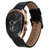 Fastrack UFO Quartz Black Dial Watch For Guys - 3327KL01