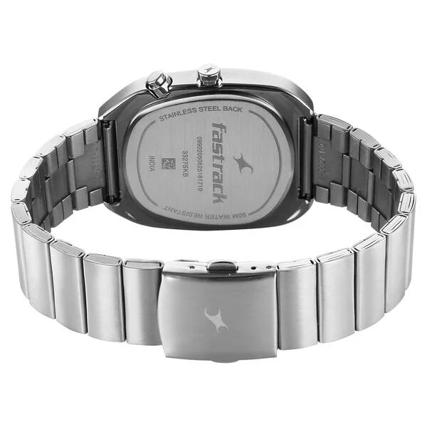 Fastrack UFO Quartz Green Dial Watch For Guys 3327sm01
