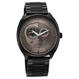Fastrack Tick Tock Quartz Multifunction Brown Dial Stainless Steel Strap Watch For Guys - 3330NM01