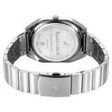 Fastrack 9 to Fine Analog withSalmon Pink Metal Strap Watch for Guys 3354SM01