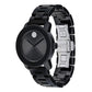 Movado Women Bold Iconic Round Black Watches 3600803