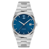 Movado  Bold Quest Automatic Blue Dial Analog Stainless Steel Watch 3600940