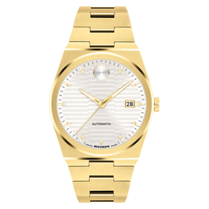 Movado Bold Quest Men Automatic White Dial Analog Stainless Steel Watch 3600943 - KRISHNA WATCH COMPANY