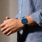 Movado Bold Men Quartz Green Dial Analog Silicone Watch 3601296