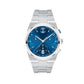 Movado Men Quartz Blue Dial Chronograph Stainless Steel Watch 3601199