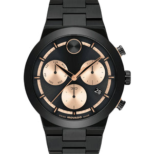 Movado BOLD Fusion Chronograph Watch for Men 3601282 - KRISHNA WATCH COMPANY