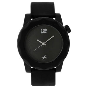 Fastrack Quartz Analog Black Dial Plastic Strap Watch for Unisex ns38022pp03 / 38022pp03 - KRISHNA WATCH COMPANY