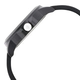 Fastrack Quartz Analog Black Dial Silicone Strap Watch for Unisex 38024PP25