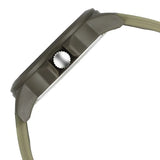 Fastrack Tees Wanderlust Quartz Analog Black Dial Silicone Strap Watch for Unisex 38024PP71W