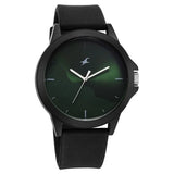 Fastrack Tees Wanderlust Quartz Analog Green Dial Watch for Unisex - 38024PP73W - KRISHNA WATCH COMPANY