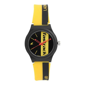 Fastrack Quartz Analog Multicoloured Dial Silicone Strap Watch for Unisex NS38037PP08 - KRISHNA WATCH COMPANY