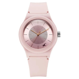Fastrack Tees Urbanique Quartz Analog watch For Girls - 38037PP16W - KRISHNA WATCH COMPANY