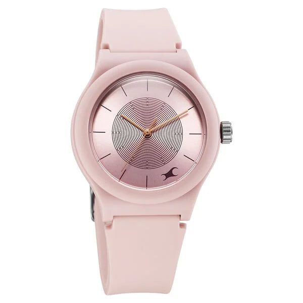 Fastrack Tees Urbanique Quartz Analog watch For Girls - 38037PP16W - KRISHNA WATCH COMPANY