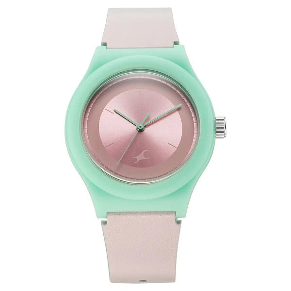 Fastrack Tees Urbanique watch For Girls - 38037PP17W - KRISHNA WATCH COMPANY