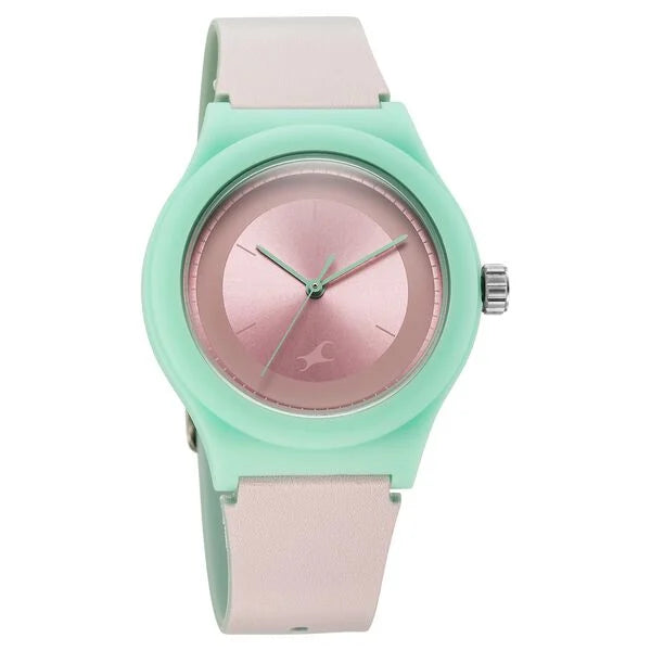 Fastrack Tees Urbanique watch For Girls - 38037PP17W - KRISHNA WATCH COMPANY