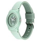 Fastrack Y2K Analog with Mint Green Dial Silicon Strap Watch for Girls - 38037PP27W