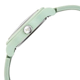 Fastrack Y2K Analog with Mint Green Dial Silicon Strap Watch for Girls - 38037PP27W