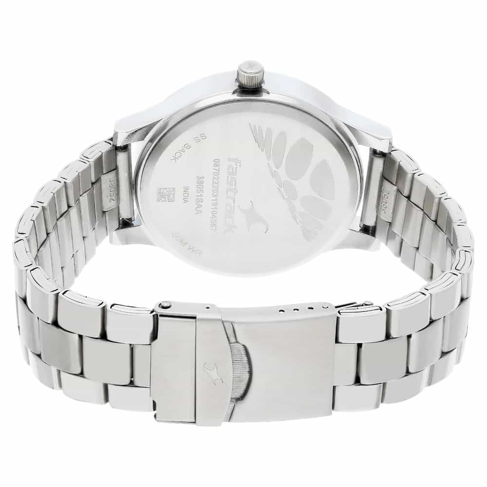 FASTRACK FUNDAMENTALS BLUE DIAL WATCH - 38051SM03