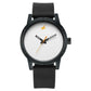 Fastrack Tees Quartz Analog White Dial Silicone Strap Watch for Guys 38062pp12