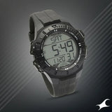 Fastrack Streetwear Digital Dial PU Strap Watch for Guys - 38067PP03 - KRISHNA WATCH COMPANY