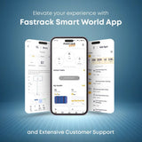 Fastrack Jupiter R1 With 3.50 cm, BT Calling, 100+ Sports Mode, IP68, Calculator, AI Voice Assistant, Fashion Smartwatch 38088pp10k