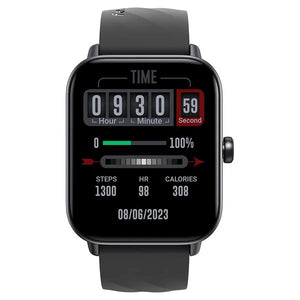 Fastrack Rider with 4.64 cm TFT LCD Display, SingleSync BT Calling Unisex Smart Watch with Black Strap 38100pp01k - KRISHNA WATCH COMPANY