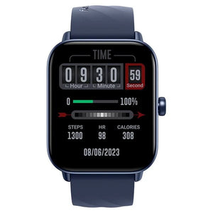 Fastrack Rider with 4.64 cm TFT LCD Display, SingleSync BT Calling Unisex Smart Watch with Blue Strap 38100pp05k - KRISHNA WATCH COMPANY