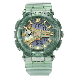 Fastrack Street Style Ana Digi Analog Digital Dial Watch For Guys - 38116PP01 - KRISHNA WATCH COMPANY