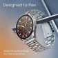 Fastrack Dezire FX1 with 3.5 CM UltraVU Display with Functional Crown,SingleSync BT Calling 38126nm01