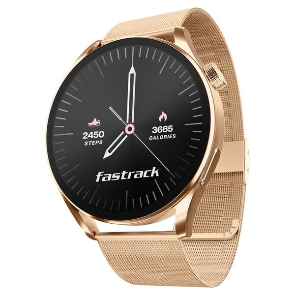 Fastrack Dezire FX1 with 3.5 CM UltraVU Display with Functional Crown,SingleSync BT Calling 38126wm01