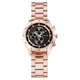 Fastrack Magnus FX2 Unisex Smart Watch With Rose Gold Metal Strap 38127wm01
