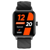 Fastrack Rave FX2 with 4.64 cm UltraVU HD Display, SingleSync BT Calling, Functional Crown with Black Strap 38138pp01