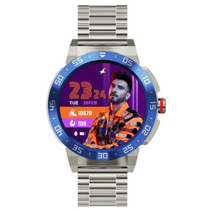 Fastrack Magnus FX3 Luxury Metal Smartwatch Premium Top Ring Design comes with High Definition 3.7 cm UltraVU Display 38143km02 - KRISHNA WATCH COMPANY