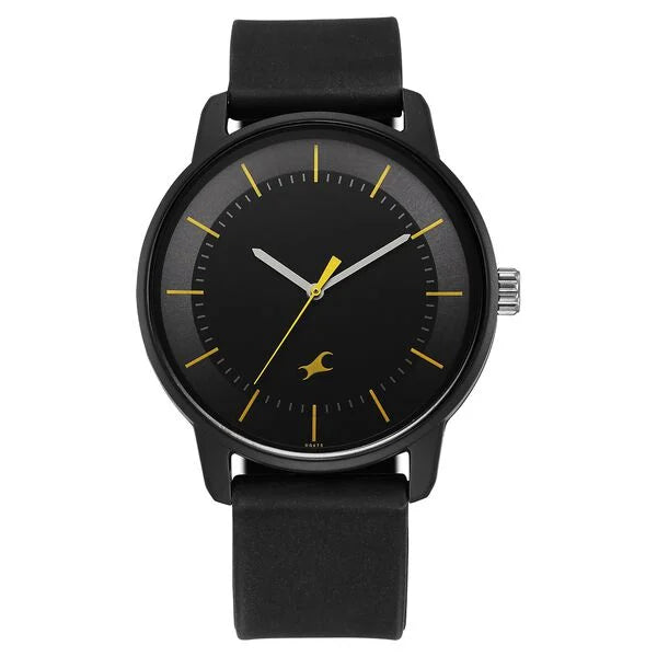 Fastrack Tees Urbanique Quartz Analog watch For Guys - 38145PP03W - KRISHNA WATCH COMPANY
