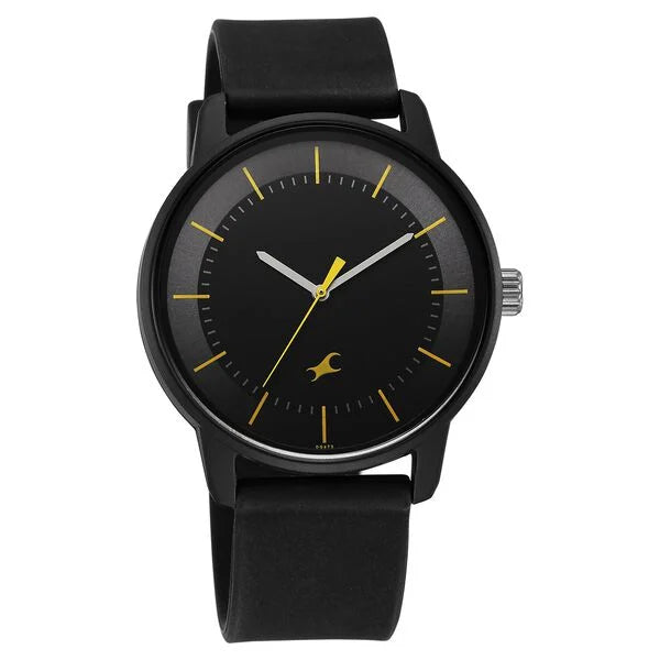 Fastrack Tees Urbanique Quartz Analog watch For Guys - 38145PP03W - KRISHNA WATCH COMPANY