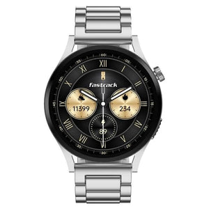 Fastrack Radiant FX4 Smart Stainless Steel Strap Watch For Unisex 38158sm01 - KRISHNA WATCH COMPANY