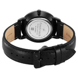 Fastrack Stunners X Quartz Analog Black Dial Leather Strap Watch For Guys 38159NL01 - KRISHNA WATCH COMPANY