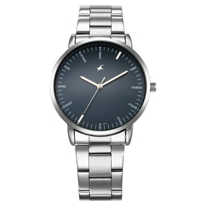 Fastrack Stunners X Quartz Analog Blue Dial Watch For Guys - 38159SM02 - KRISHNA WATCH COMPANY